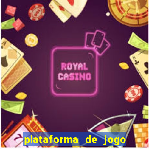 plataforma de jogo nova pagando